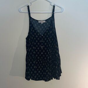 Loft tank top, XL, blue